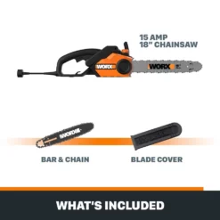 WORX 15 Amp Electric Chainsaw, 18-in 7 WORX 15 Amp Electric Chainsaw, 18-in -US Coleman Sales 2024 worx 15a electric chainsaw 18 dcbfde44 b6d3 4452 b238 5644c2e23b43
