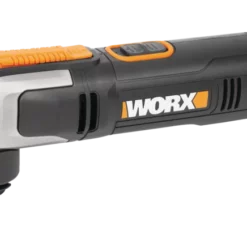 WORX WX686L 2.5A Variable Speed Oscillating Multi-Tool With Clip-In Wrench, Blade & Sanding Pad