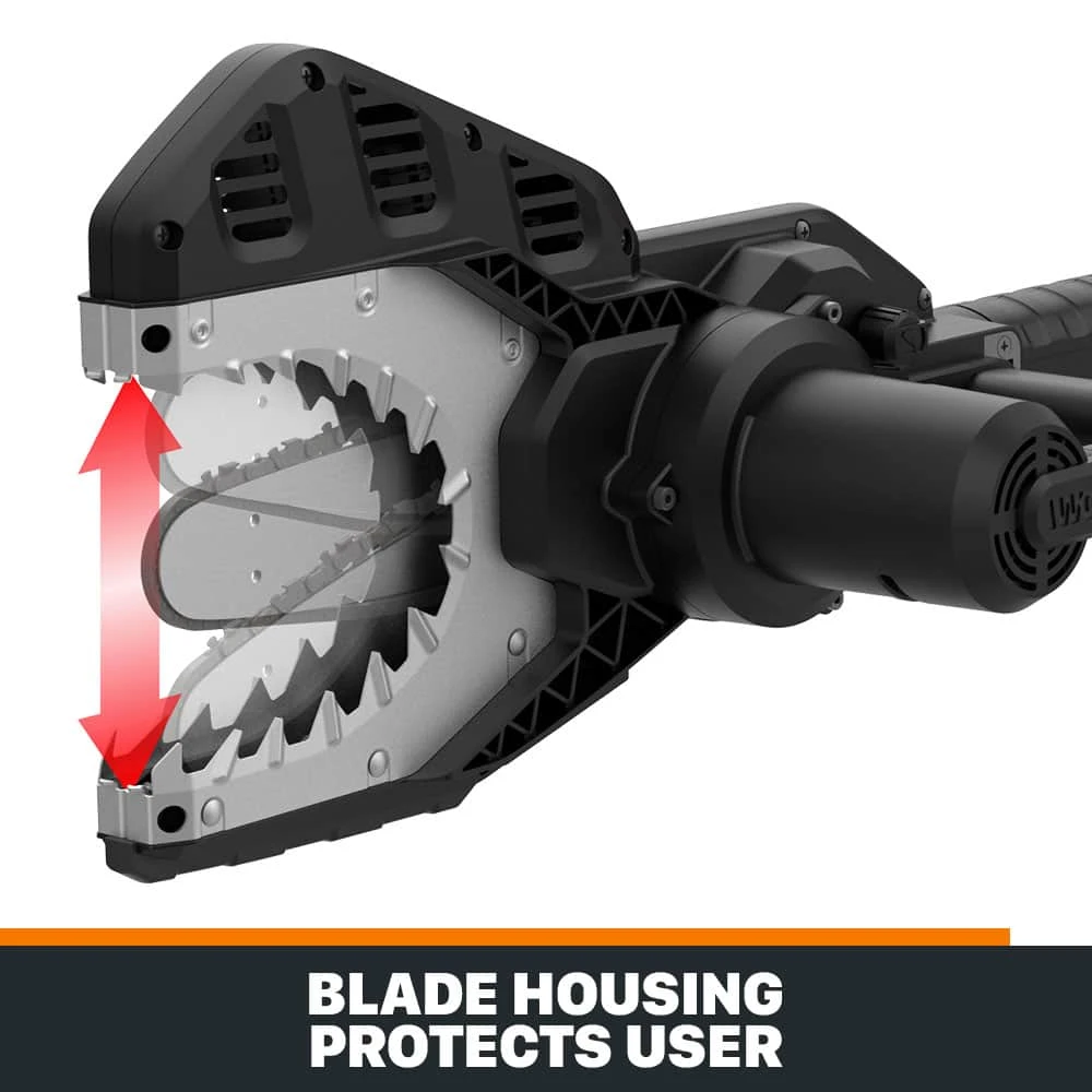 Worx 20V 2-in-1 Pole Saw And Jaw Saw, 6" 4 Worx 20V 2-in-1 Pole Saw And Jaw Saw, 6" - Image 4
