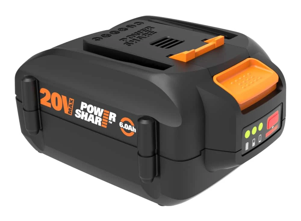 WORX Power Share 20 V Max 6Ah Battery 1 WORX Power Share 20 V Max 6Ah Battery