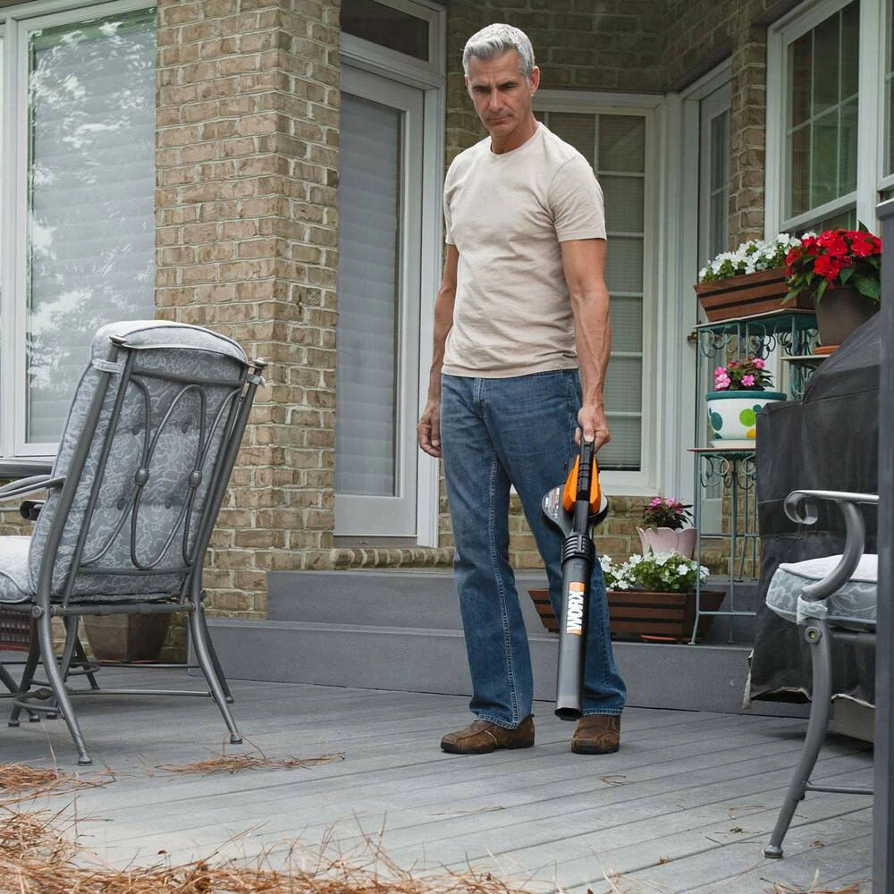 WORX 20V Cordless AIR Leaf Blower/Sweeper, 2Ah Battery & Charger Included 7 WORX 20V Cordless AIR Leaf Blower/Sweeper, 2Ah Battery & Charger Included - Image 7