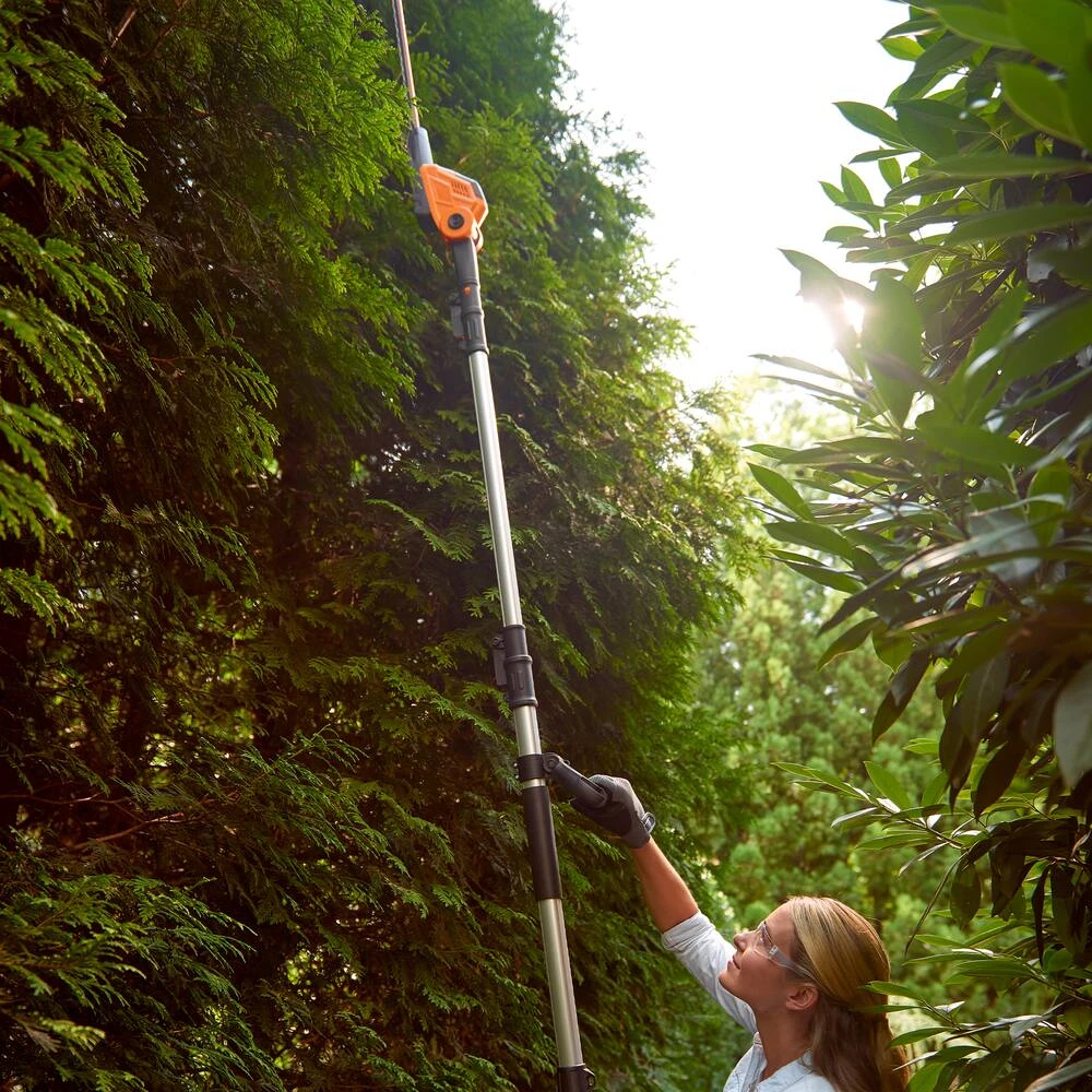 Worx WG252.9 20 V 2-in-1 Powershare Cordless Hedge Trimmer With Pole, Tool Only 6 Worx WG252.9 20 V 2-in-1 Powershare Cordless Hedge Trimmer With Pole, Tool Only - Image 6