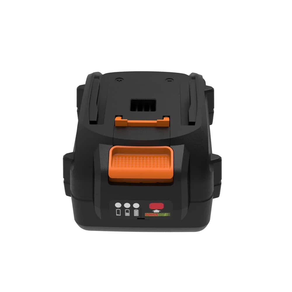 WORX WA3012 20 V Lithium-Ion Power Share Pro, 4.0 Ah High-Capacity Battery, Black & Orange 3 WORX WA3012 20 V Lithium-Ion Power Share Pro, 4.0 Ah High-Capacity Battery, Black & Orange - Image 3