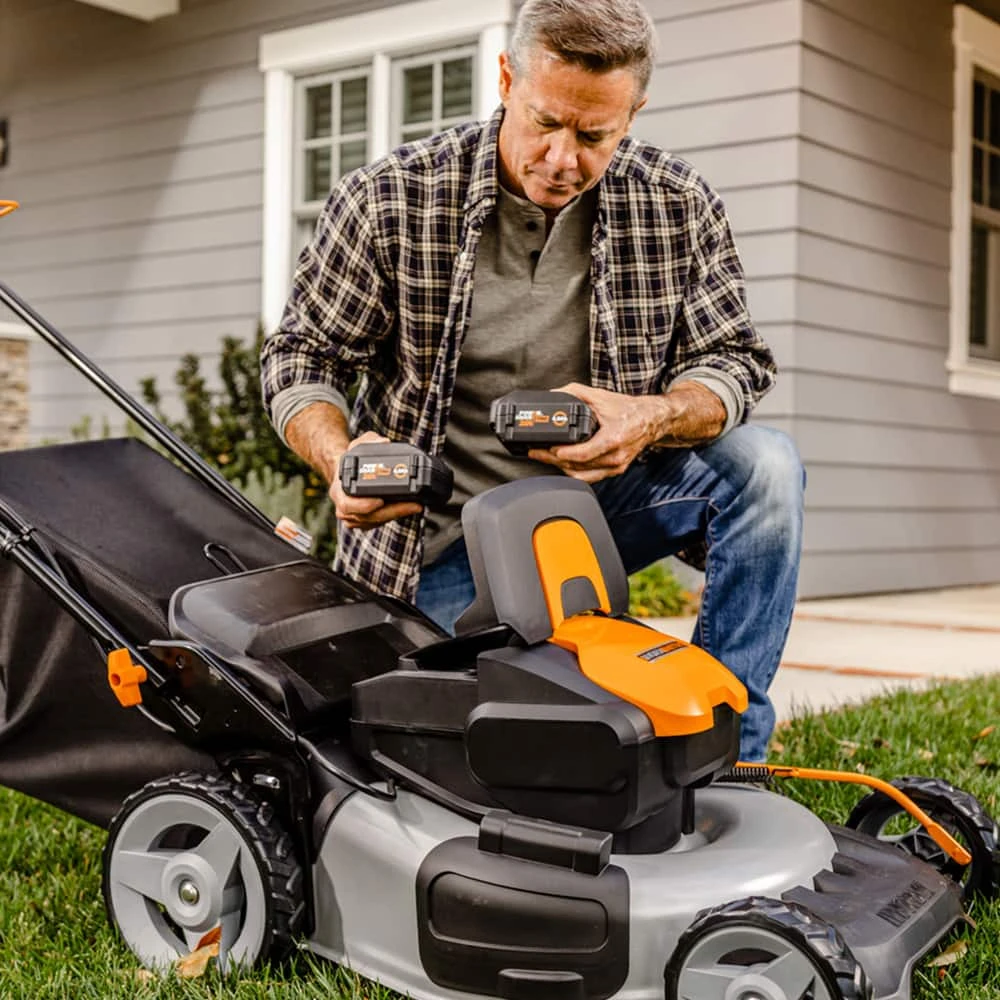 WORX WA3012 20 V Lithium-Ion Power Share Pro, 4.0 Ah High-Capacity Battery, Black & Orange 9 WORX WA3012 20 V Lithium-Ion Power Share Pro, 4.0 Ah High-Capacity Battery, Black & Orange - Image 9