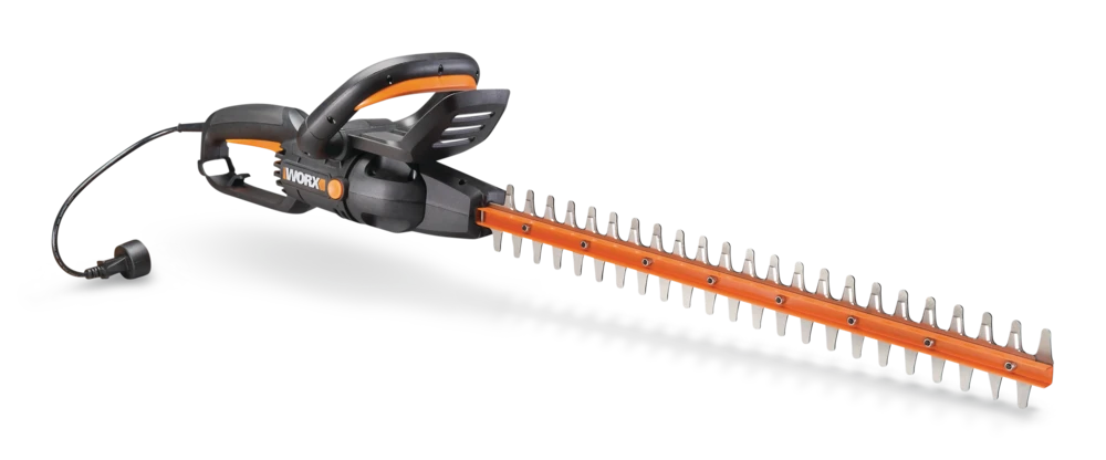 WORX 4.5 Amp Electric Hedge Trimmer With 24-in Rotating Head 1 WORX 4.5 Amp Electric Hedge Trimmer With 24-in Rotating Head