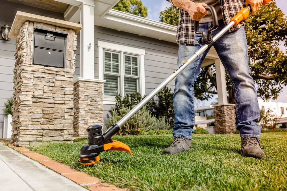 WORX Power Share 40 V Cordless String Grass Trimmer Battery & Charger Included, 13-in 6 WORX Power Share 40 V Cordless String Grass Trimmer Battery & Charger Included, 13-in - Image 6
