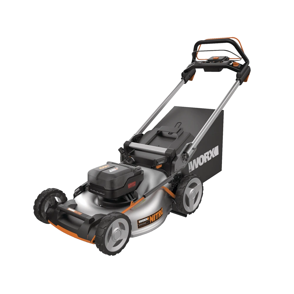WORX 3-in-1 Variable Speed 40V 5Ah Battery, Cordless, Self-Propelled Lawn Mower, 21-in 1 WORX 3-in-1 Variable Speed 40V 5Ah Battery, Cordless, Self-Propelled Lawn Mower, 21-in