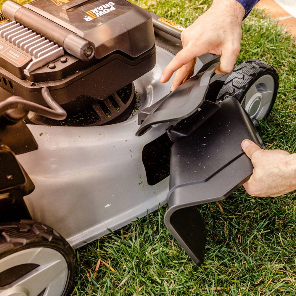 WORX 3-in-1 Variable Speed 40V 5Ah Battery, Cordless, Self-Propelled Lawn Mower, 21-in 11 WORX 3-in-1 Variable Speed 40V 5Ah Battery, Cordless, Self-Propelled Lawn Mower, 21-in - Image 11