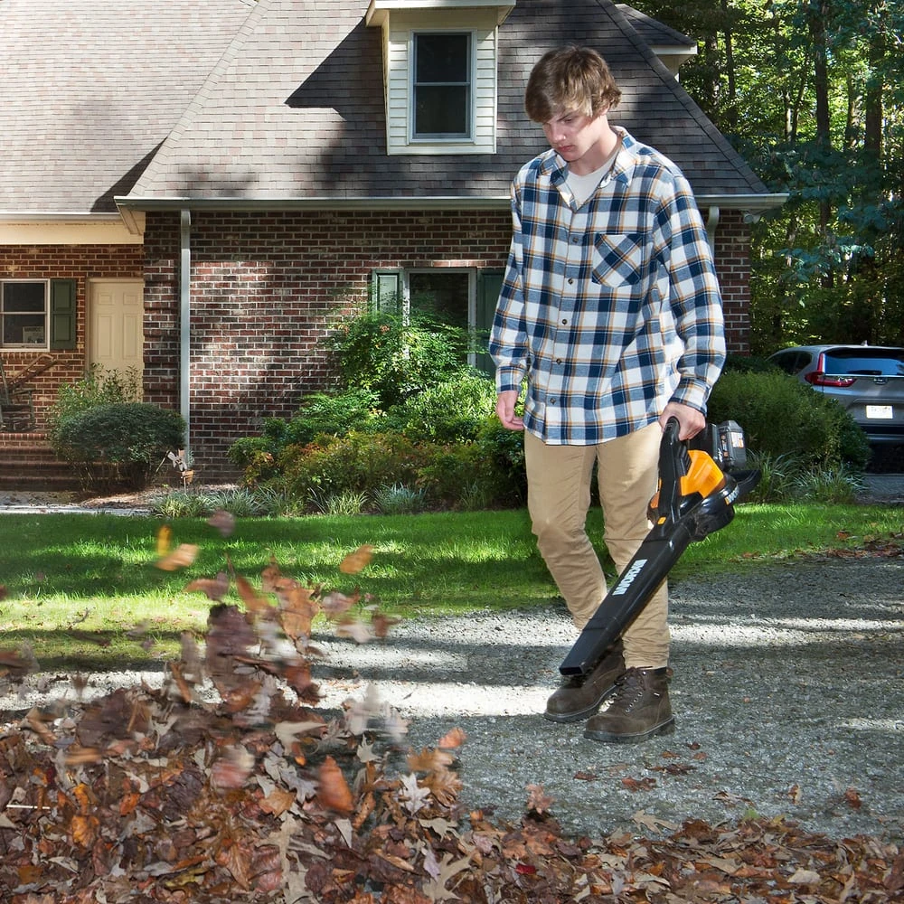 Worx WG583.9 40 V 3-in-1 Powershare Cordless Leaf Blower/Vacuum/Mulcher, Tool Only 7 Worx WG583.9 40 V 3-in-1 Powershare Cordless Leaf Blower/Vacuum/Mulcher, Tool Only - Image 7