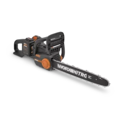 Worx Nitro 40V Cordless Chainsaw With Brushless Motor, Batteries & Charger Included, 16-in