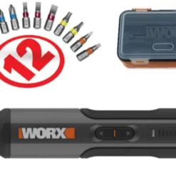 WORX WX240L 4V Lithium-Ion Cordless 3-Speed Screwdriver With USB Charging Cable & Bits, 1/4-in 7 WORX WX240L 4V Lithium-Ion Cordless 3-Speed Screwdriver With USB Charging Cable & Bits, 1/4-in -US Coleman Sales 2024 worx 4v screwdriver with case 228944d1 b9c9 4a5f a5ce abca486db787