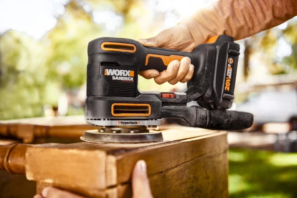 WORX WX820L 20V Power Share Sandeck 5-in-1 Cordless Detail/Finishing/Random Orbital Sander Kit 15 WORX WX820L 20V Power Share Sandeck 5-in-1 Cordless Detail/Finishing/Random Orbital Sander Kit - Image 15