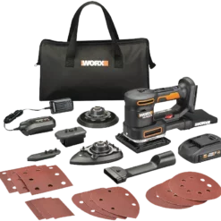 WORX WX820L 20V Power Share Sandeck 5-in-1 Cordless Detail/Finishing/Random Orbital Sander Kit 20 WORX WX820L 20V Power Share Sandeck 5-in-1 Cordless Detail/Finishing/Random Orbital Sander Kit -US Coleman Sales 2024 worx 5n1 multi sander kt 6632fa5f 49bf 48fc b9b4 80832e999bd6
