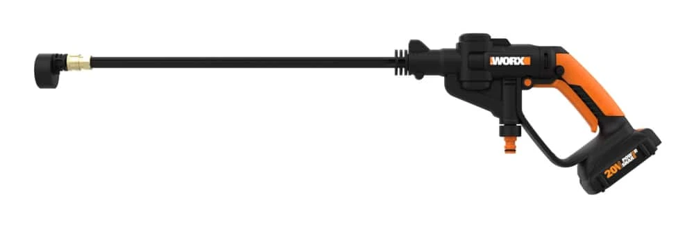 WORX 20V Hydroshot 320 PSI 0.5 GPM Cordless Cold Water Portable Brushed Power Cleaner W/ Nozzle 3 WORX 20V Hydroshot 320 PSI 0.5 GPM Cordless Cold Water Portable Brushed Power Cleaner W/ Nozzle - Image 3