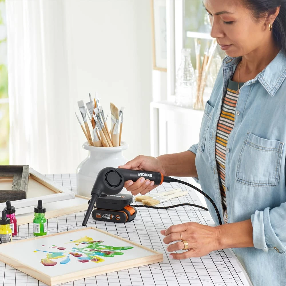 WORX WX747L.9 MAKERX 20V Mini Blower (Tool Only) 3 WORX WX747L.9 MAKERX 20V Mini Blower (Tool Only) - Image 3