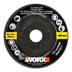 WORX WA7257 MAKERX 2-IN Grinding Wheel, 5-pc