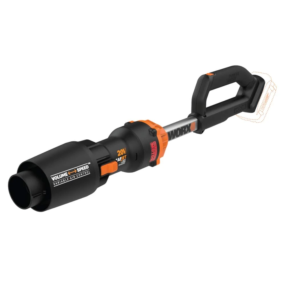 Worx WG543.9 Nitro 20 V Powershare Cordless LeafJet Blower With Brushless Motor, Tool Only 2 Worx WG543.9 Nitro 20 V Powershare Cordless LeafJet Blower With Brushless Motor, Tool Only - Image 2