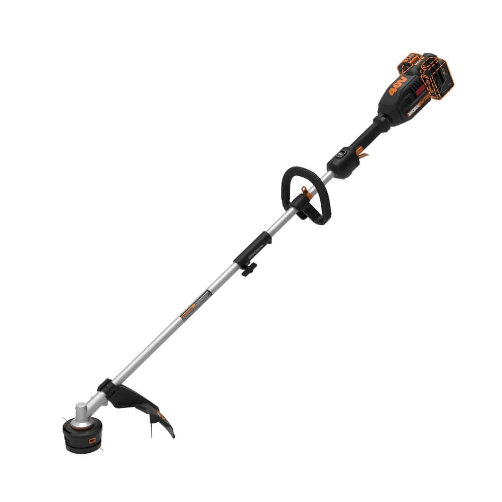 WORX Nitro Power Share 40V Cordless Attachment-Capable String Grass Trimmer, Tool Only, 15-in 1 WORX Nitro Power Share 40V Cordless Attachment-Capable String Grass Trimmer, Tool Only, 15-in