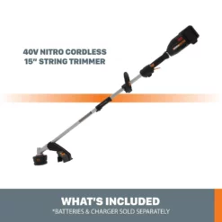 WORX Nitro Power Share 40V Cordless Attachment-Capable String Grass Trimmer, Tool Only, 15-in 20 WORX Nitro Power Share 40V Cordless Attachment-Capable String Grass Trimmer, Tool Only, 15-in -US Coleman Sales 2024 worx nitro 40v cordless grass trimmer 16 tool only 27998f48 57cb 47c5 a73f 2fc1dcc18f1f