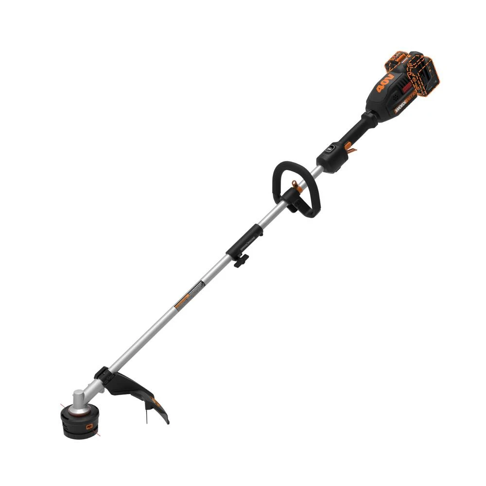 WORX Nitro Power Share 40V Cordless Attachment-Capable String Grass Trimmer, Tool Only, 15-in 7 WORX Nitro Power Share 40V Cordless Attachment-Capable String Grass Trimmer, Tool Only, 15-in - Image 7