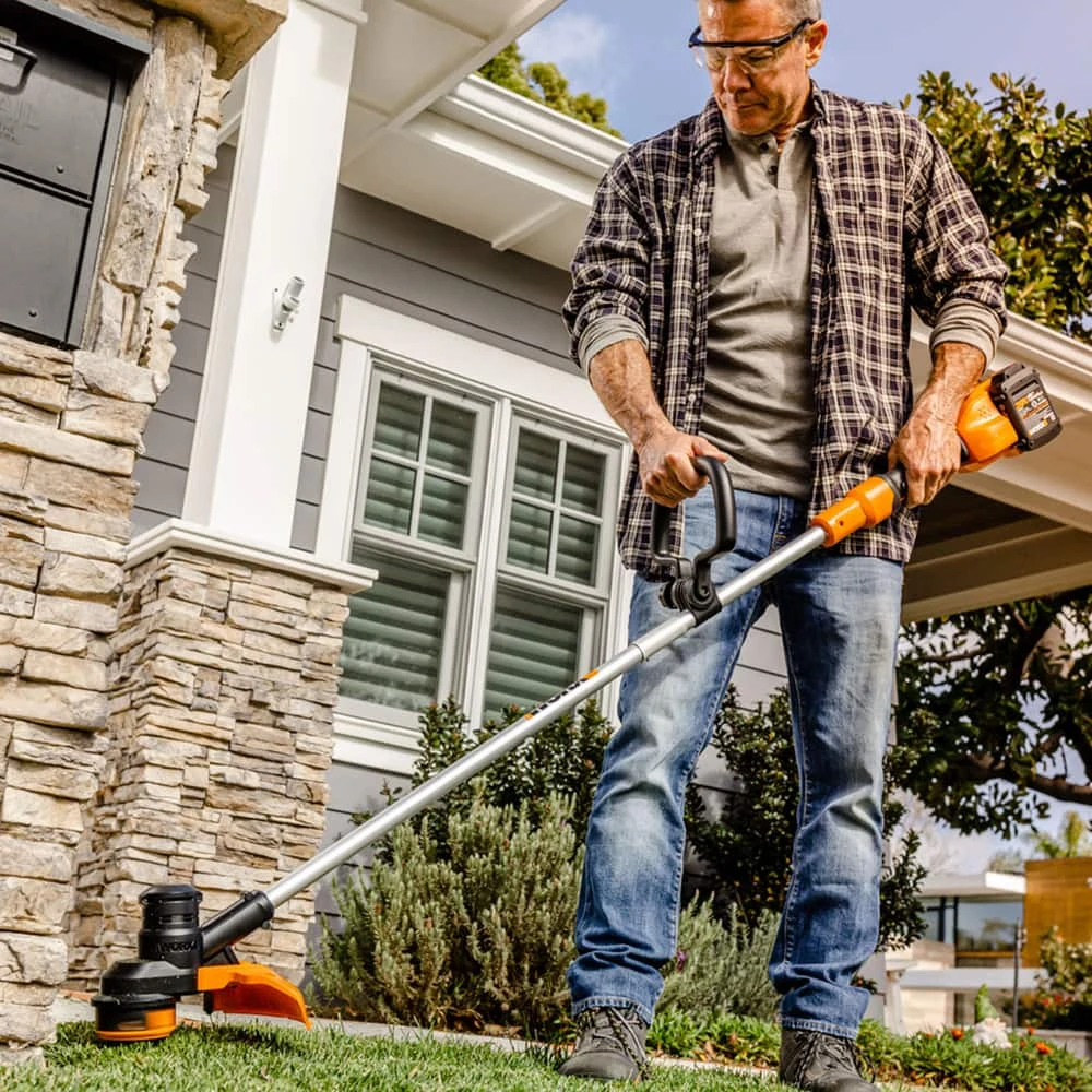 Worx WG183.9 Nitro 40 V Powershare Cordless Grass Trimmer, Tool Only, 13-in 4 Worx WG183.9 Nitro 40 V Powershare Cordless Grass Trimmer, Tool Only, 13-in - Image 4