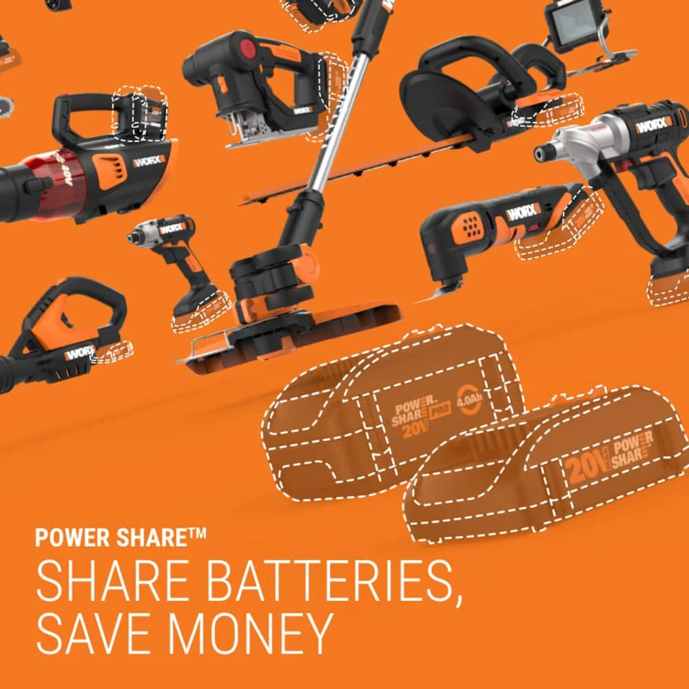 WORX Power Share Switchdriver (Tool Only) 8 WORX Power Share Switchdriver (Tool Only) - Image 8